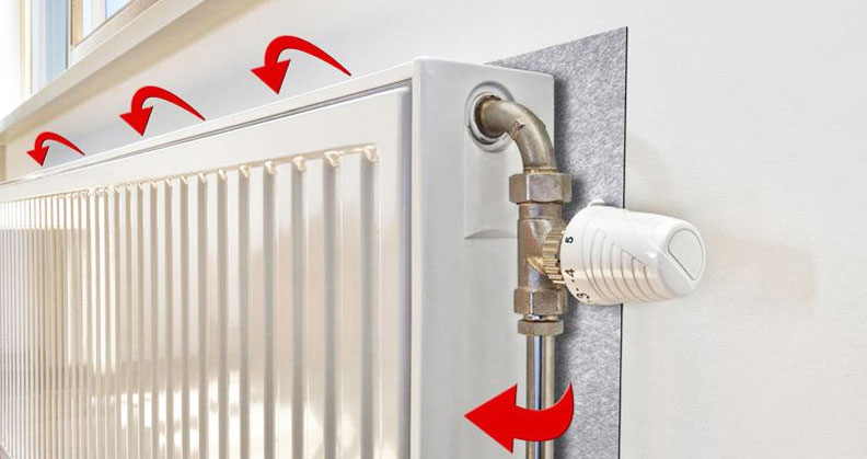 екран на радіатор