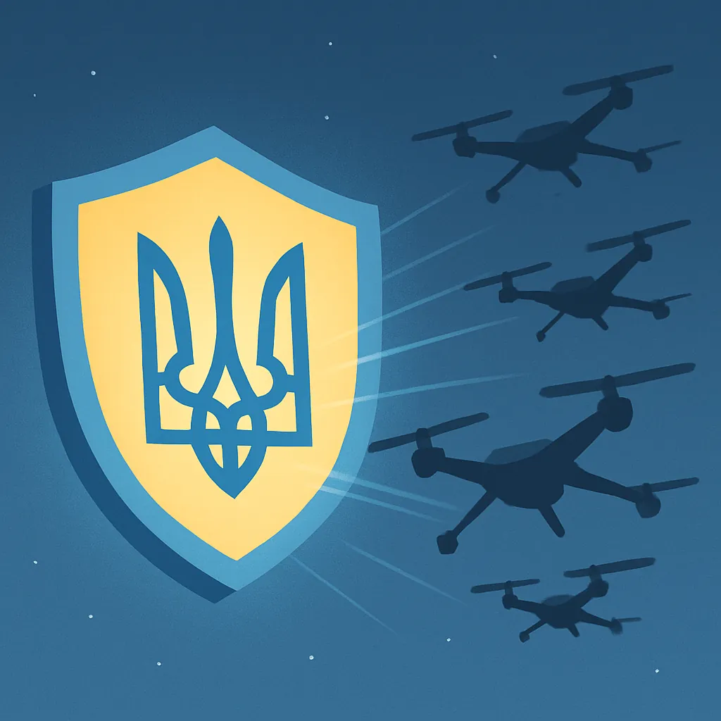 Нічна атака РФ: ППО України знищила 92% ворожих дронів
