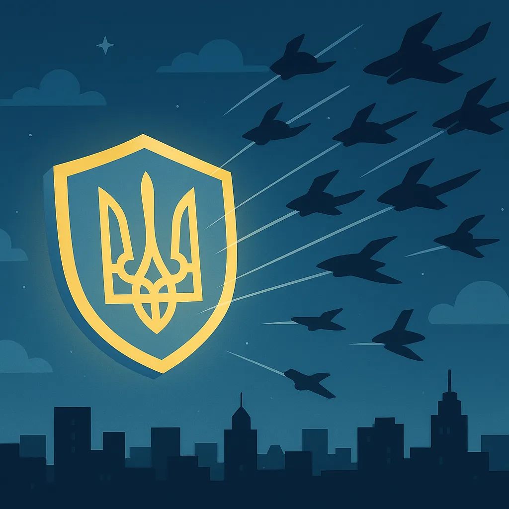 Масований удар РФ: ППО України знешкодила 249 з 272 дронів