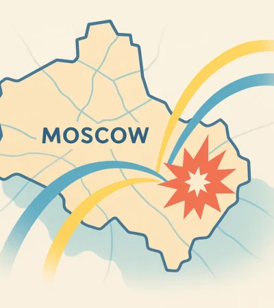 Вибух у військовому районі під Москвою: авто злетіло у повітря