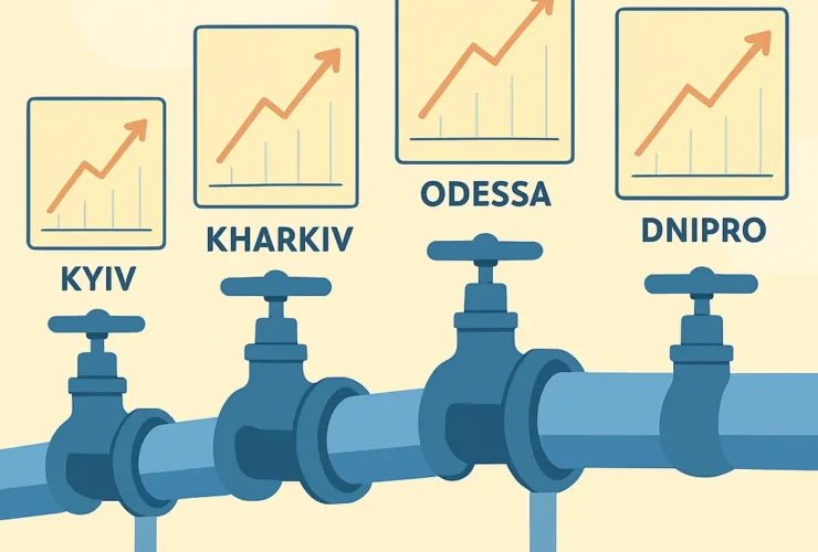 Нова ціна на воду: чому тарифи в Україні зростають втричі