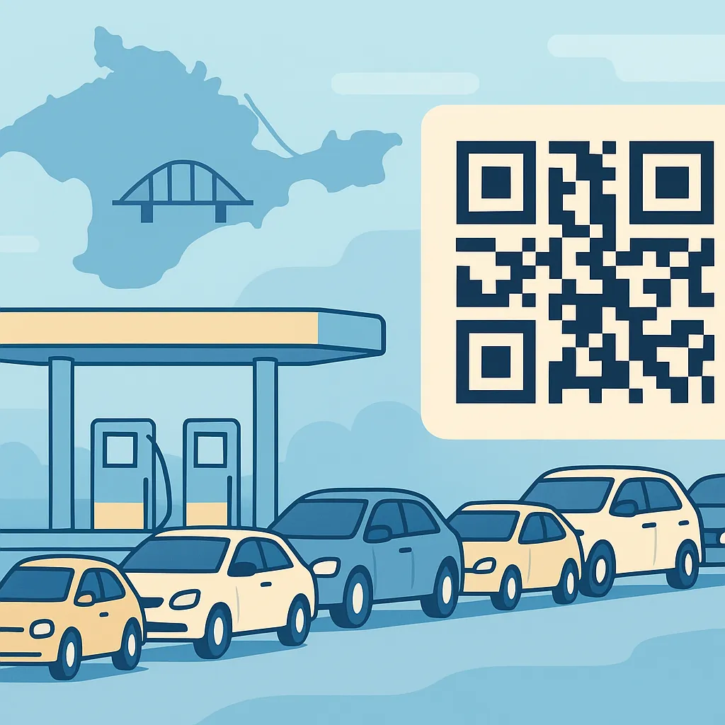 Паливна блокада Криму: QR-коди на бензин і колапс логістики