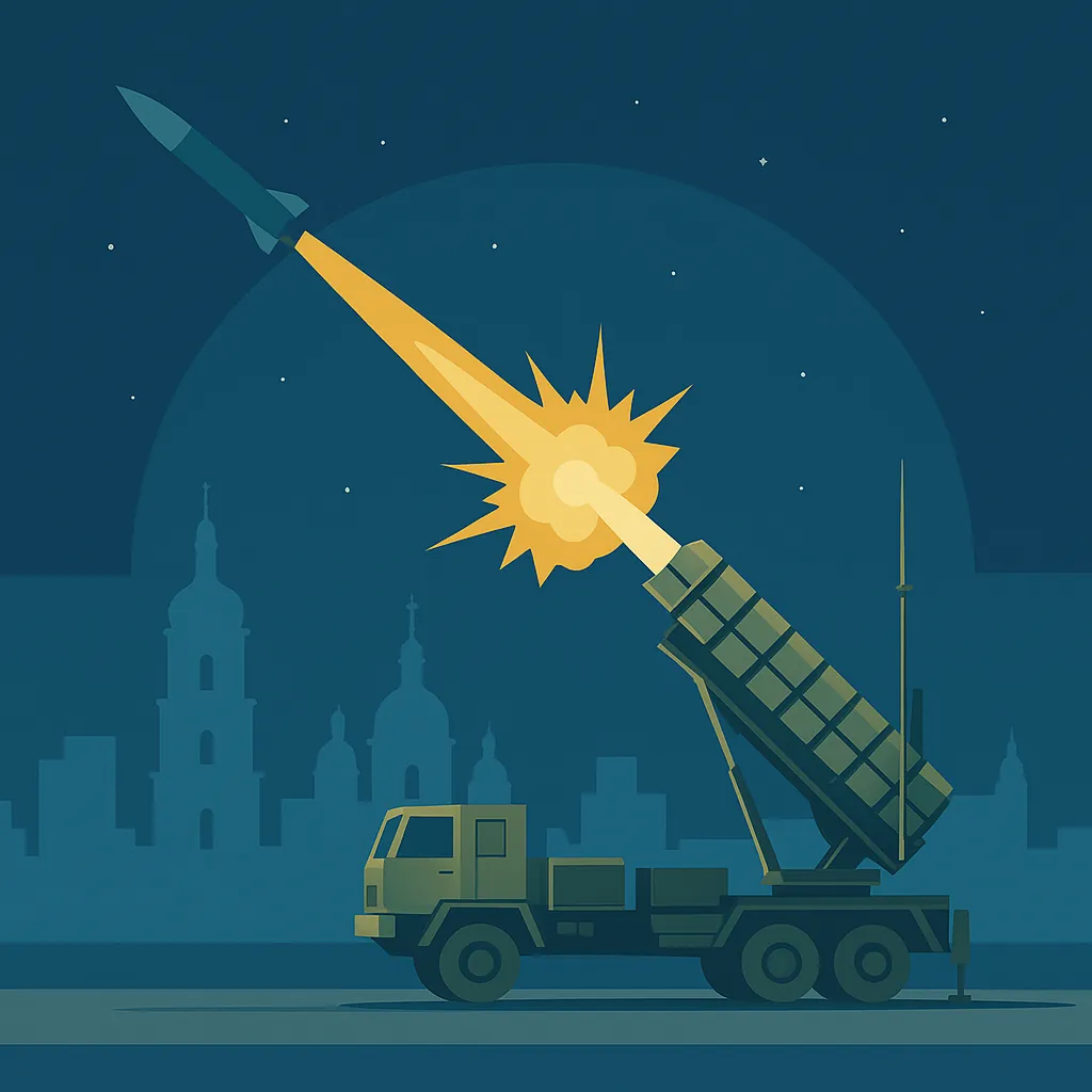 Нові ракети Patriot захистили Київ від балістичного удару РФ