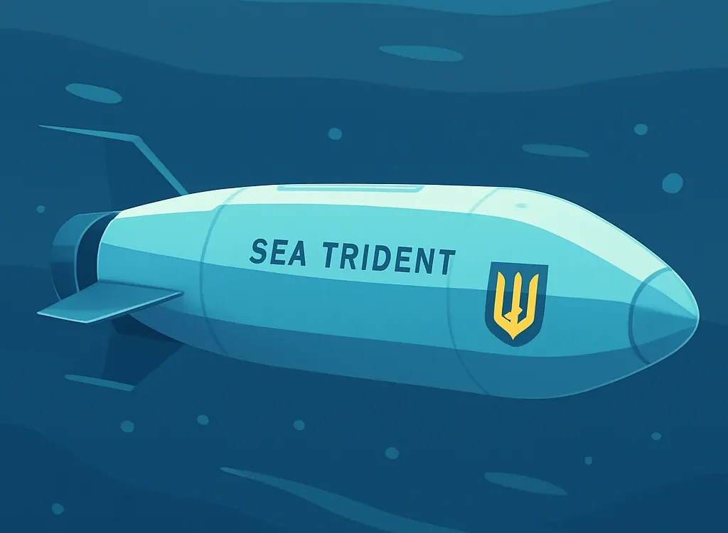 SEA TRIDENT: Україна показала новий дрон для стратегічних місій