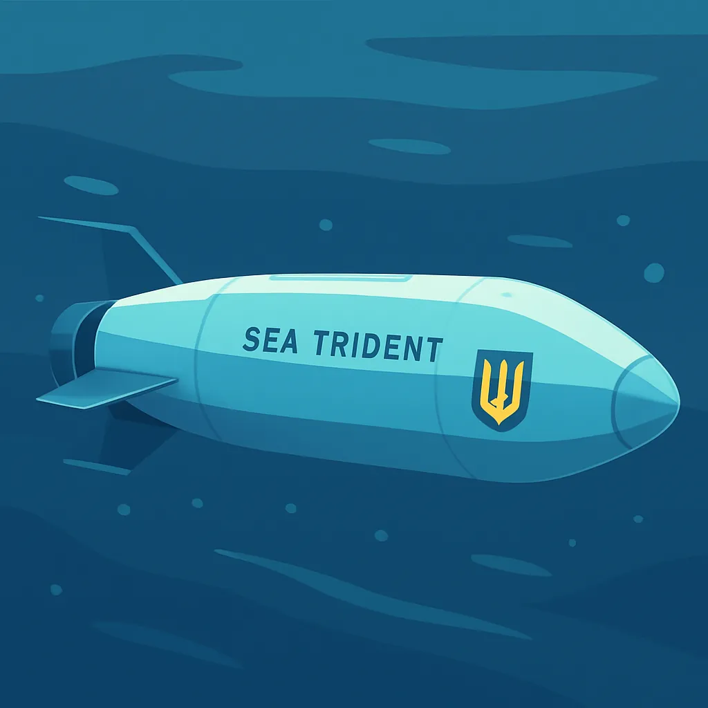 SEA TRIDENT: Україна показала новий дрон для стратегічних місій