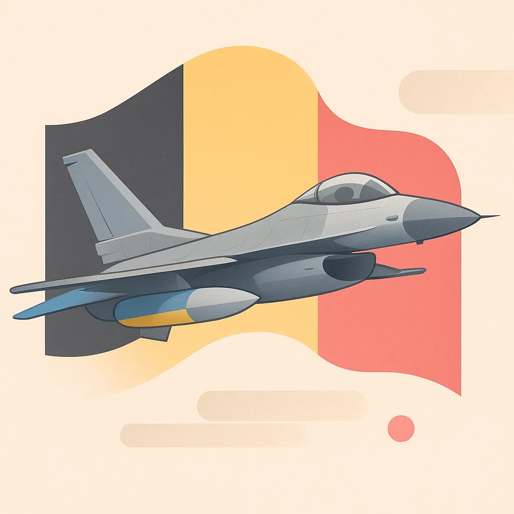 F-16 для України: Бельгія надасть 3 бойові літаки та 4 "донори"