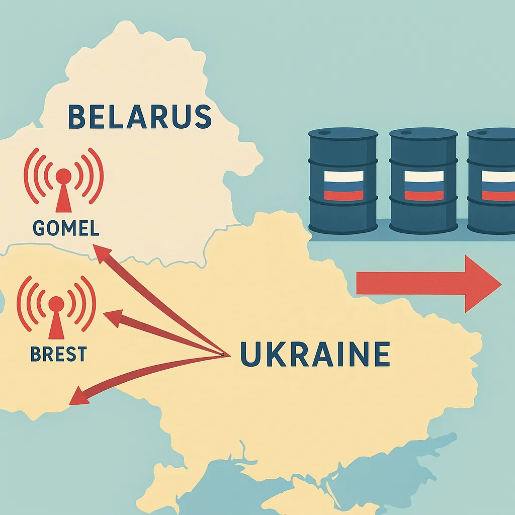 Білорусь допомагає РФ: Зеленський про ретранслятори та пальне