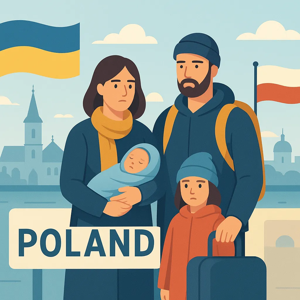 Нові правила для українських біженців у Польщі: важливі зміни липня