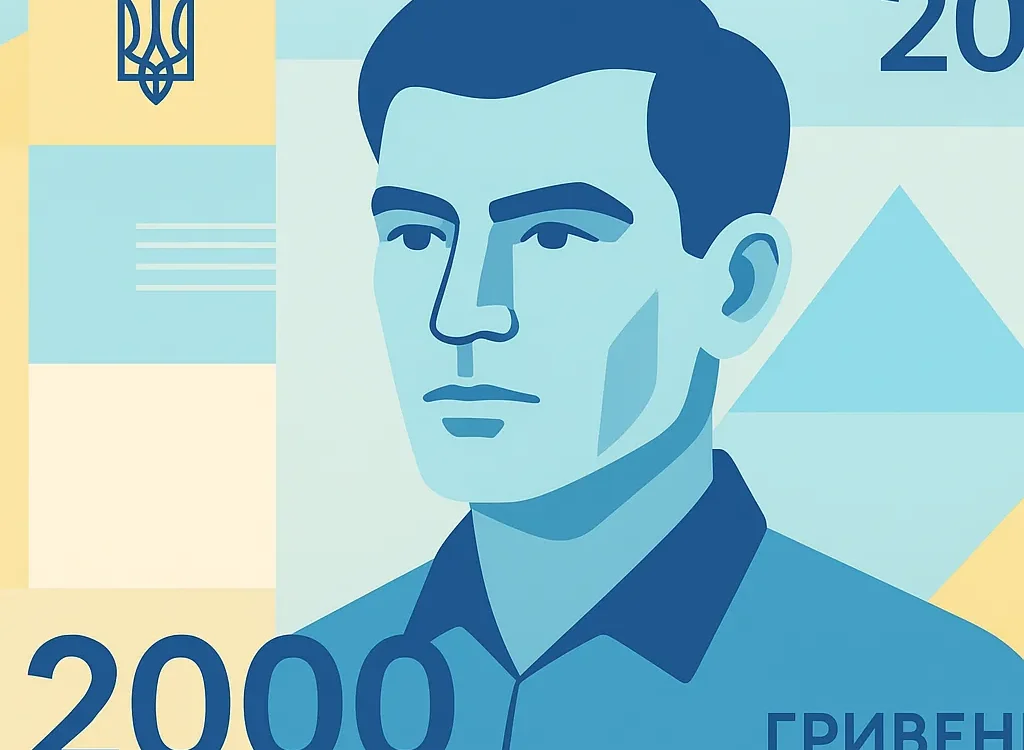 Нова банкнота 2000 гривень: в обігу з'явиться купюра з Василем Стусом