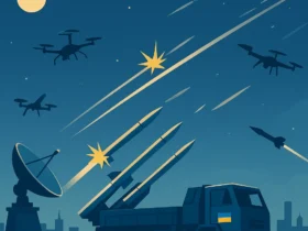 ППО знищила 111 дронів та 2 ракети під час нічної атаки РФ