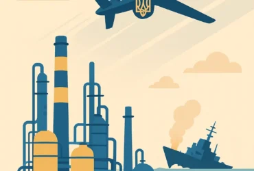 Удар по тилу РФ: уражено НПЗ, кораблі та нафтовий термінал
