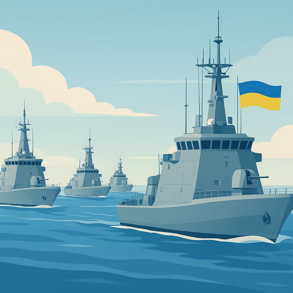 Новий рубіж ВМС: Україна вперше показала 5 протимінних кораблів