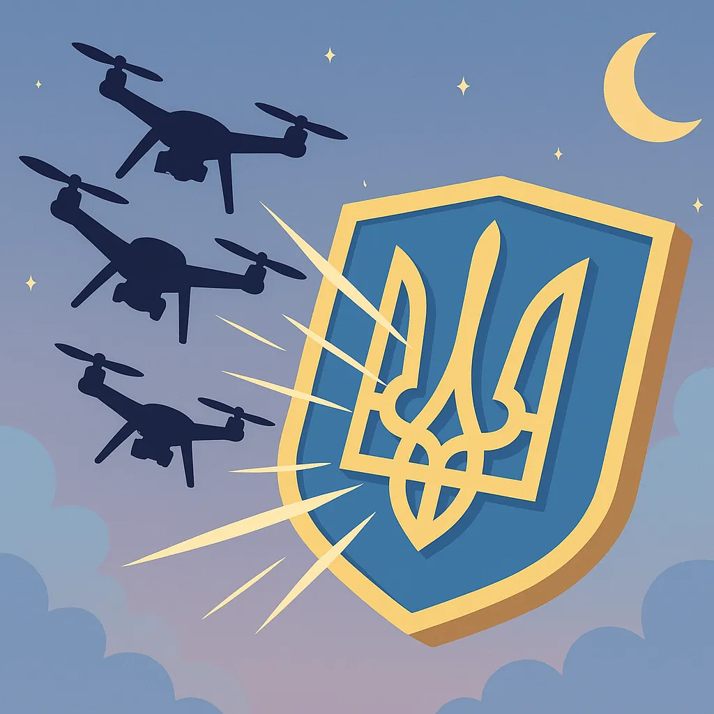 Нічний удар РФ: ППО збила 123 дрони, є руйнування