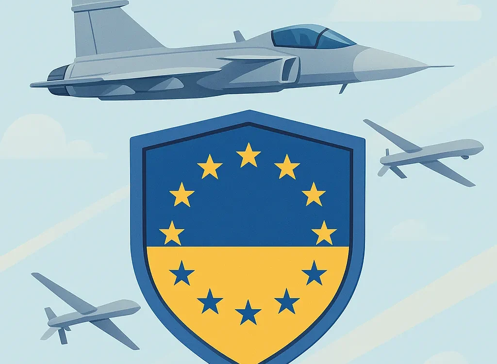 ЄС зміцнює оборону України: 3,47 млрд євро на дрони та Gripen