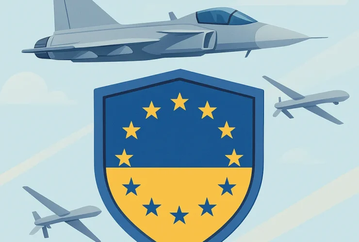 ЄС зміцнює оборону України: 3,47 млрд євро на дрони та Gripen