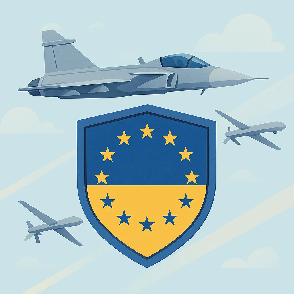 ЄС зміцнює оборону України: 3,47 млрд євро на дрони та Gripen
