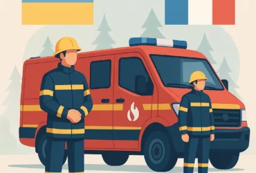 Україна відправила рятувальників на боротьбу з вогнем у Франції