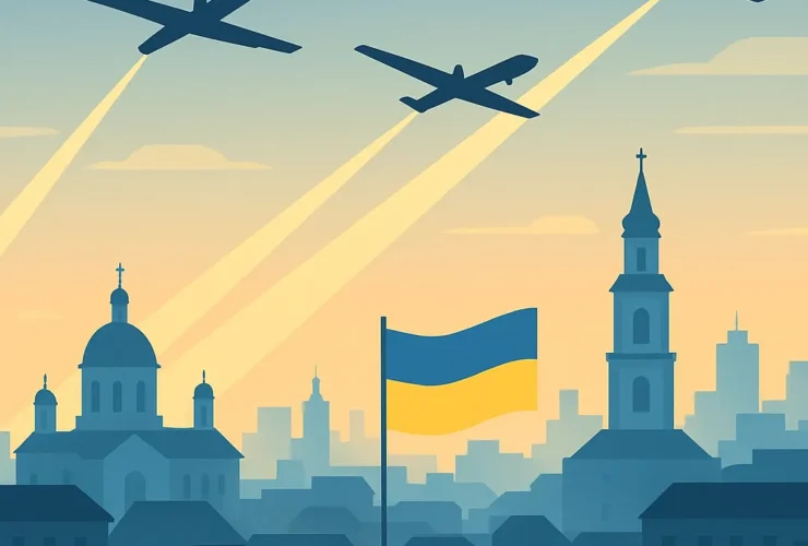 Масований удар РФ: палаючі склади під Києвом та жертви на Запоріжжі