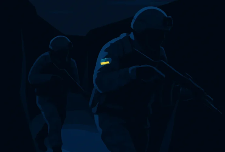 Ювелірний наліт ССО: бійці підібрались впритул до ворога