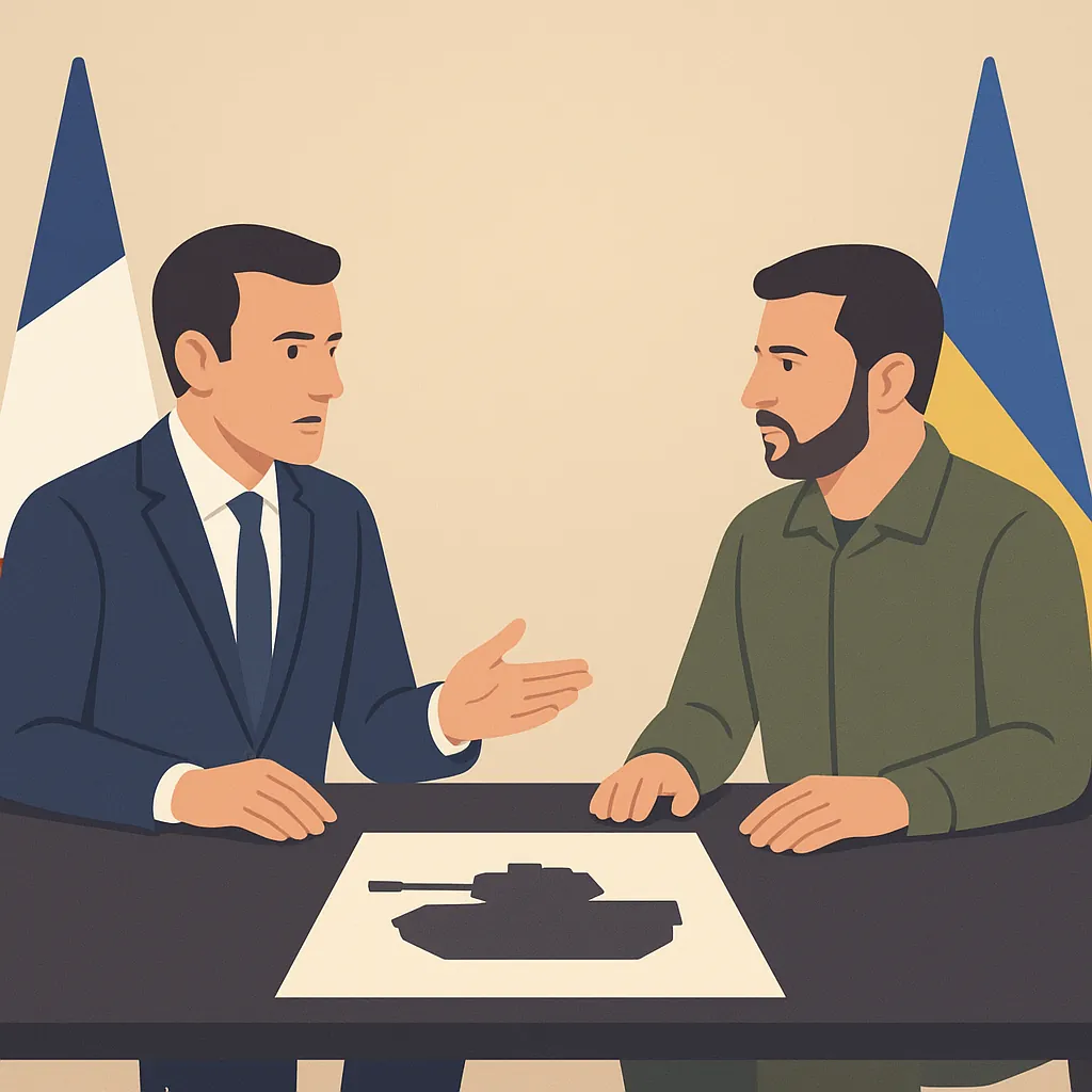 Макрон обіцяє Україні ракети-перехоплювачі та посилення підтримки