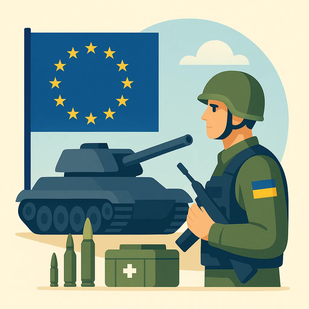 Єврокомісія виділила €6,1 мільярда на збройну підтримку України