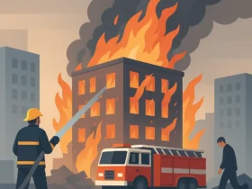 Масштабна пожежа в Бучанському районі: загиблі внаслідок російського удару