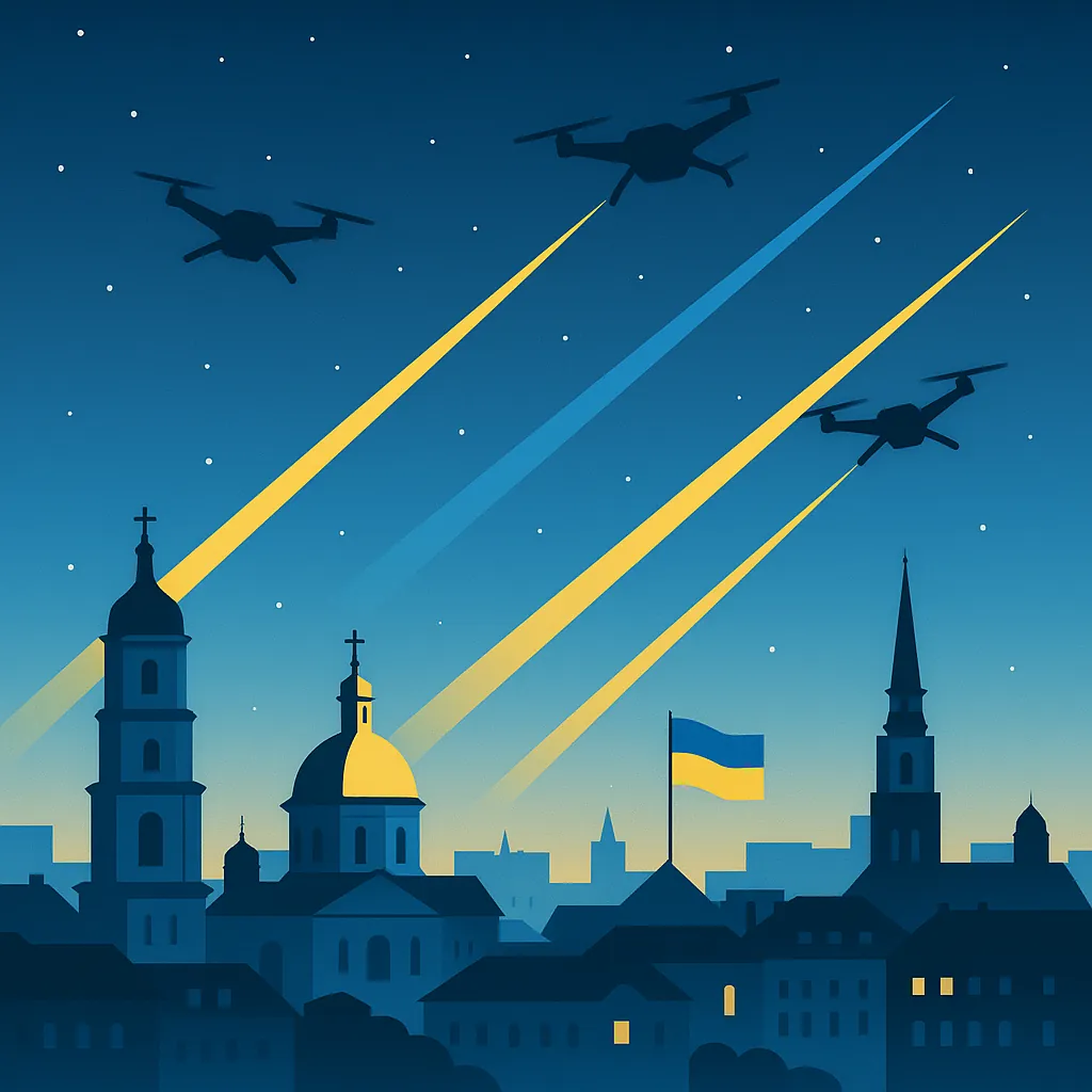 Нова тактика РФ: Україна під ударом реактивних дронів та ракет