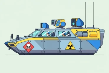 Нацгвардія посилює РХБ-захист: на озброєння надійшли новітні бронемашини