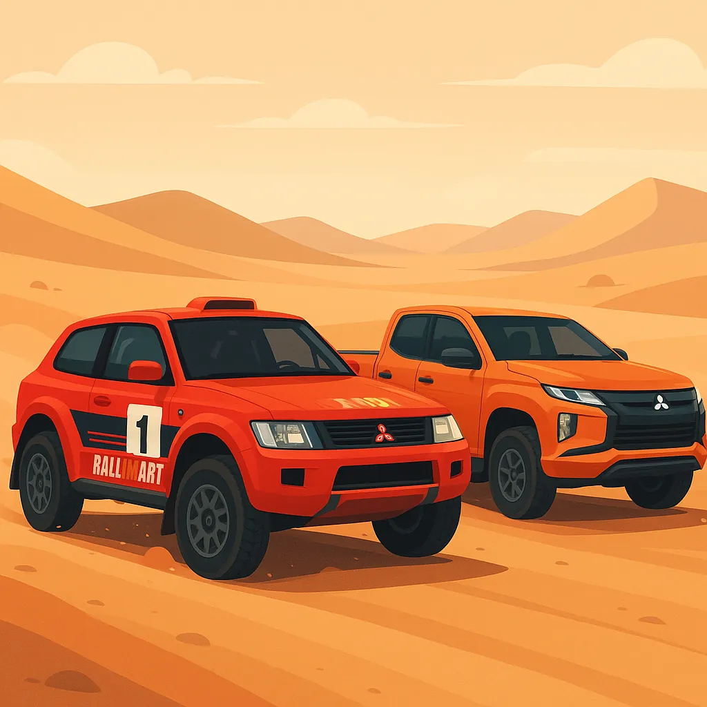 Повернення легенди в автоспорт: Mitsubishi представила концепт нового Pajero у спецверсії Ralliart
