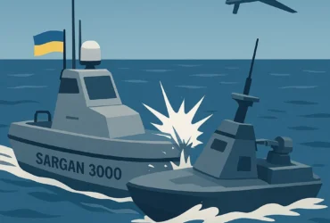 Перший в історії бій морських безпілотників: український Sargan 3000 знищив російський безекіпажний катер