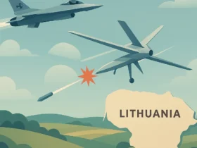 НАТО збиває безпілотник над Литвою: реакція на загрози з Білорусі