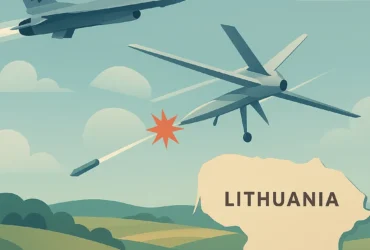 НАТО збиває безпілотник над Литвою: реакція на загрози з Білорусі