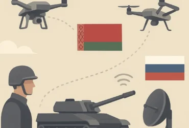 Білорусь активізує ретранслятори для підтримки атак дронів Росії на Україну
