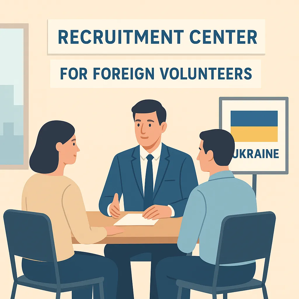 Нацгвардія створює центр рекрутингу іноземців для зміцнення обороноздатності