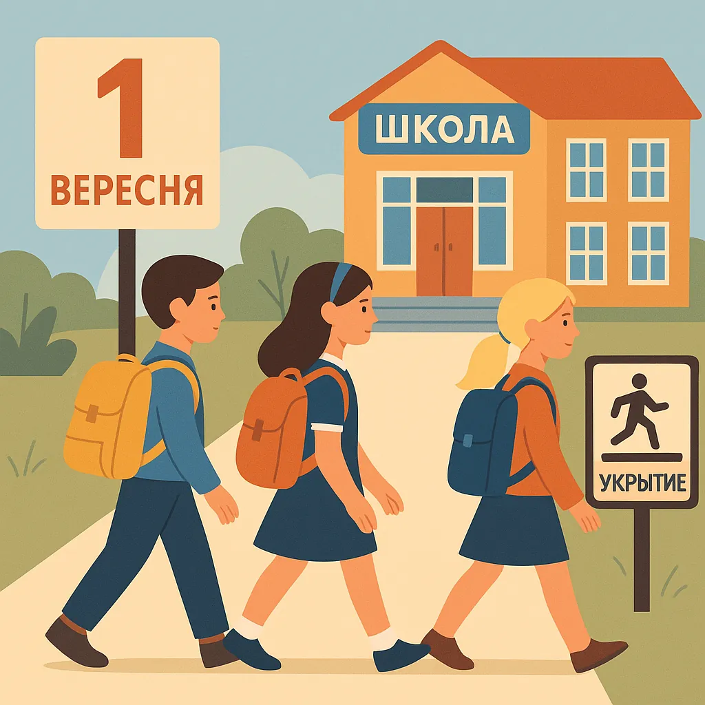 1 вересня під обстрілами: як діти та батьки в Україні розпочинають новий навчальний рік