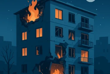 У двір будинку Наталки Карпи в Києві влучив російський дрон