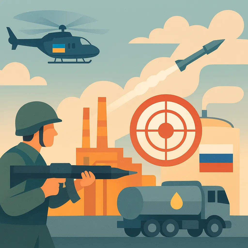 Успішні українські атаки: зупинка двох НПЗ в Росії