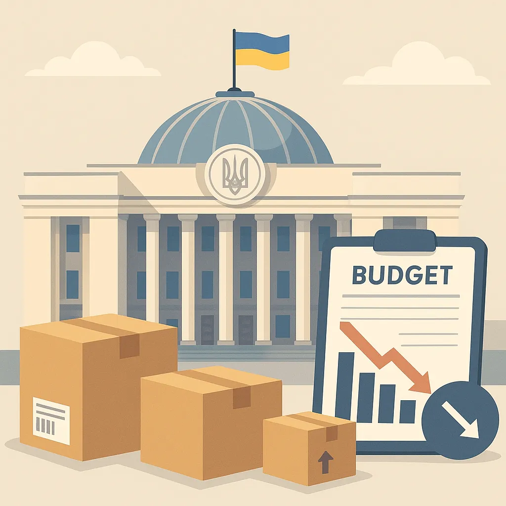 Провал у Раді: парламентарі відхилили податок на закордонні посилки, вимогу міжнародних партнерів