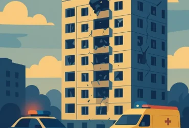 Удар по Дніпру 12 жовтня: одна людина загинула, пошкоджено житлову багатоповерхівку