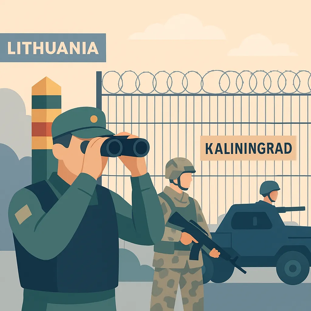 Литва продовжила посилену охорону кордону з Калінінградом до листопада