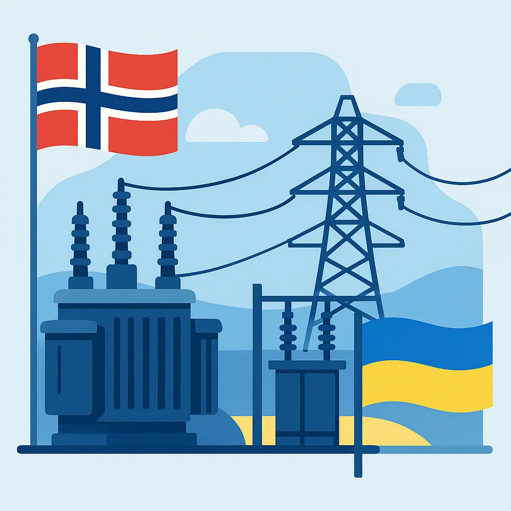 Норвегія виділить €48 млн на відновлення енергетики України до зими