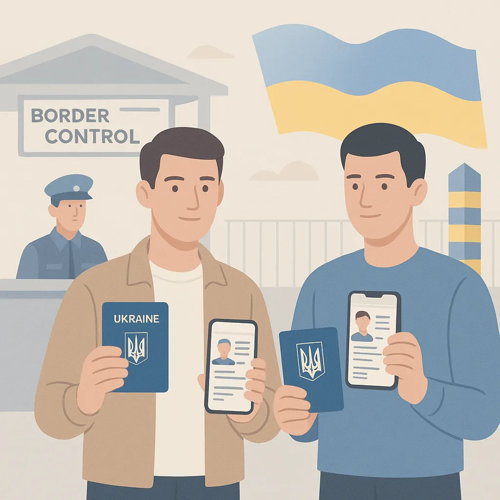 Виїзд чоловіків 18–22 років за кордон: перелік документів та правила