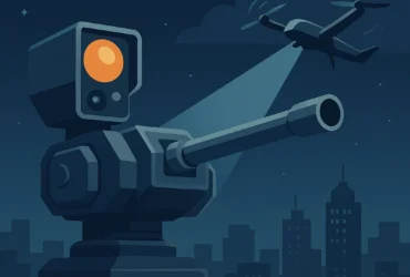 Захист від реактивних шахедів: як роботизовані турелі рятуватимуть інфраструктуру Києва