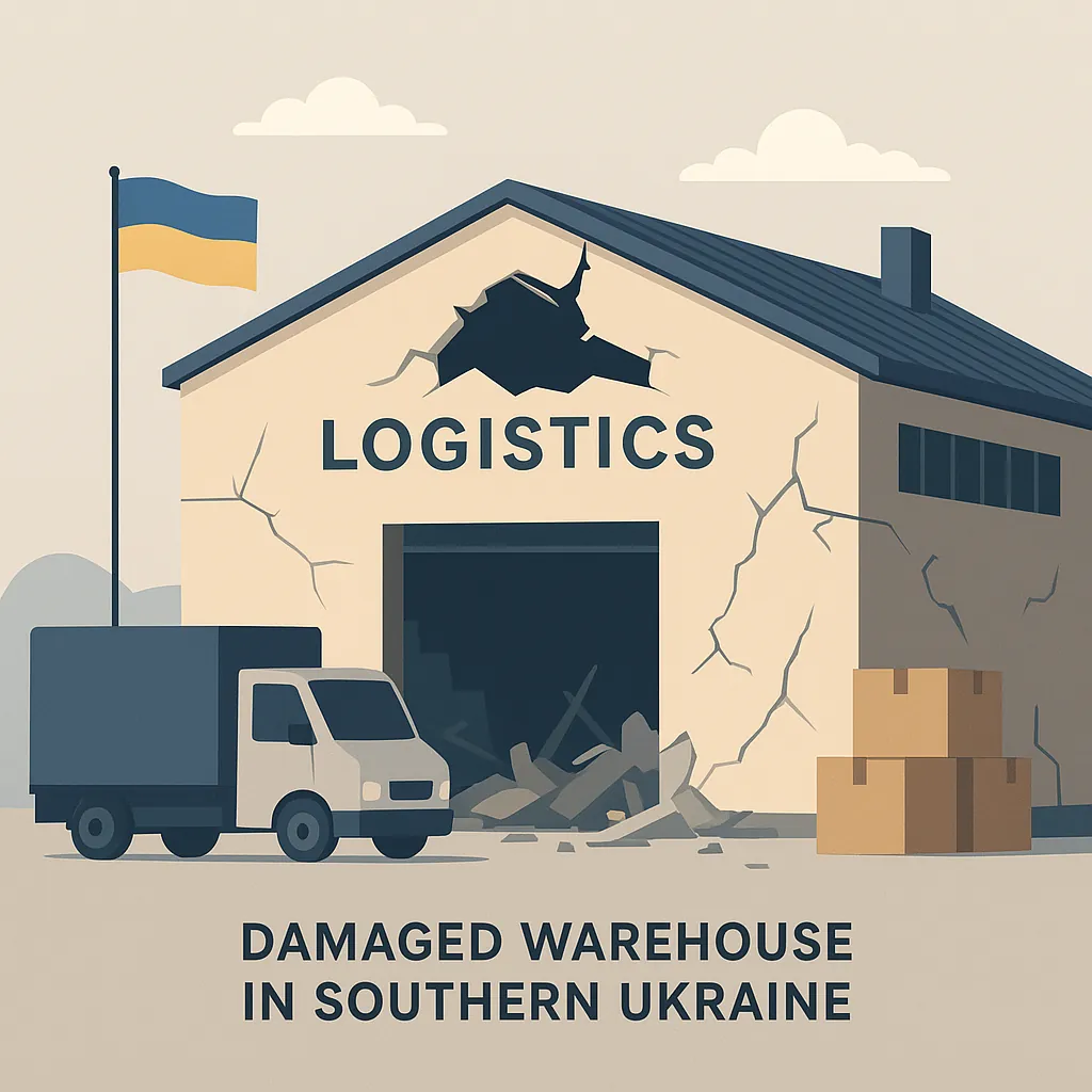 Росіяни вдарили по логістичній інфраструктурі поштового оператора на півдні Одещини